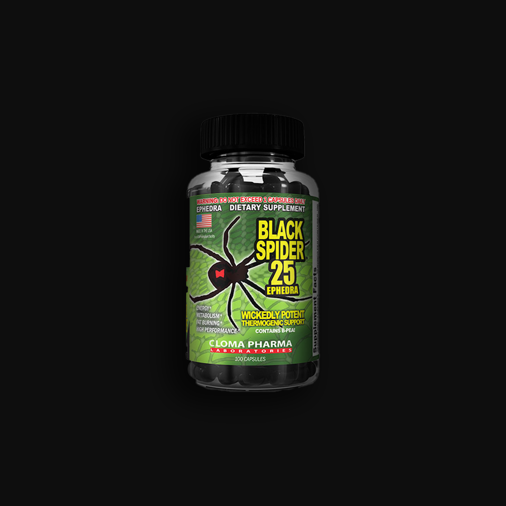 Cloma Pharma Black Spider - 100caps