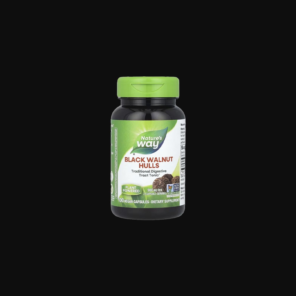 Nature's Way Black Walnut Hulls 900 mg - 100vegcaps