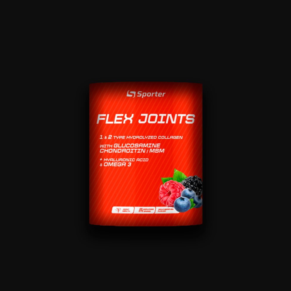 SPORTER FLEX JOINTS - 375g JAR WILD BERRY