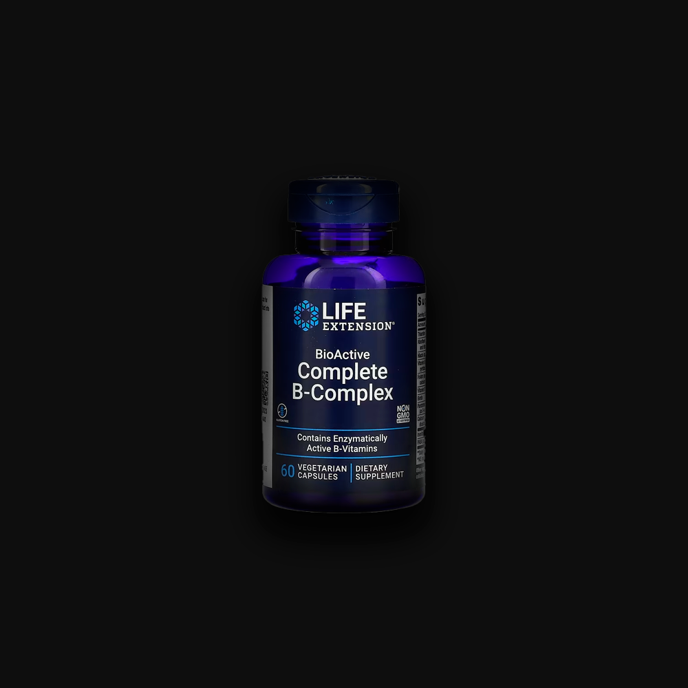 BioActive Complete B-Complex Life Extension - 60 caps