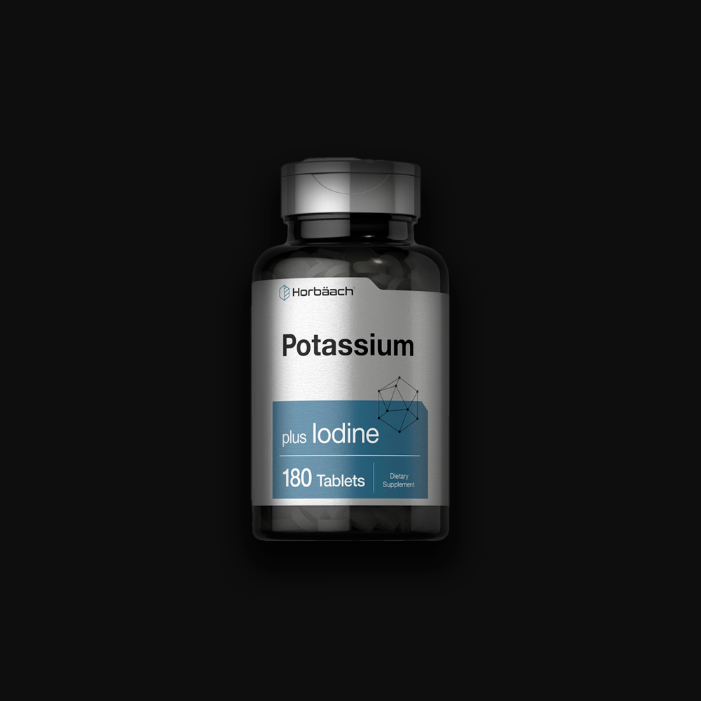 Horbaach Potassium plus Lodine - 180 tabl