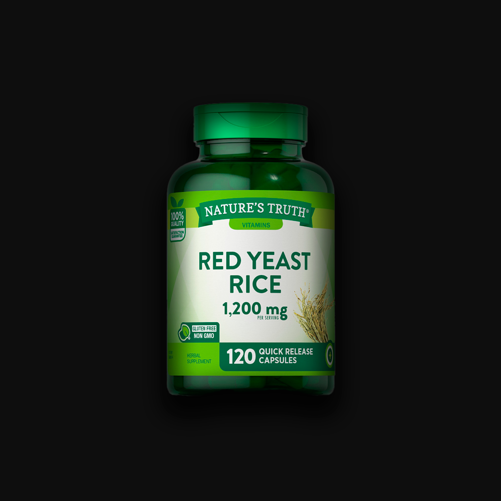 Nature's Truth Red Yeast Rice 1200 mg - 120 caps