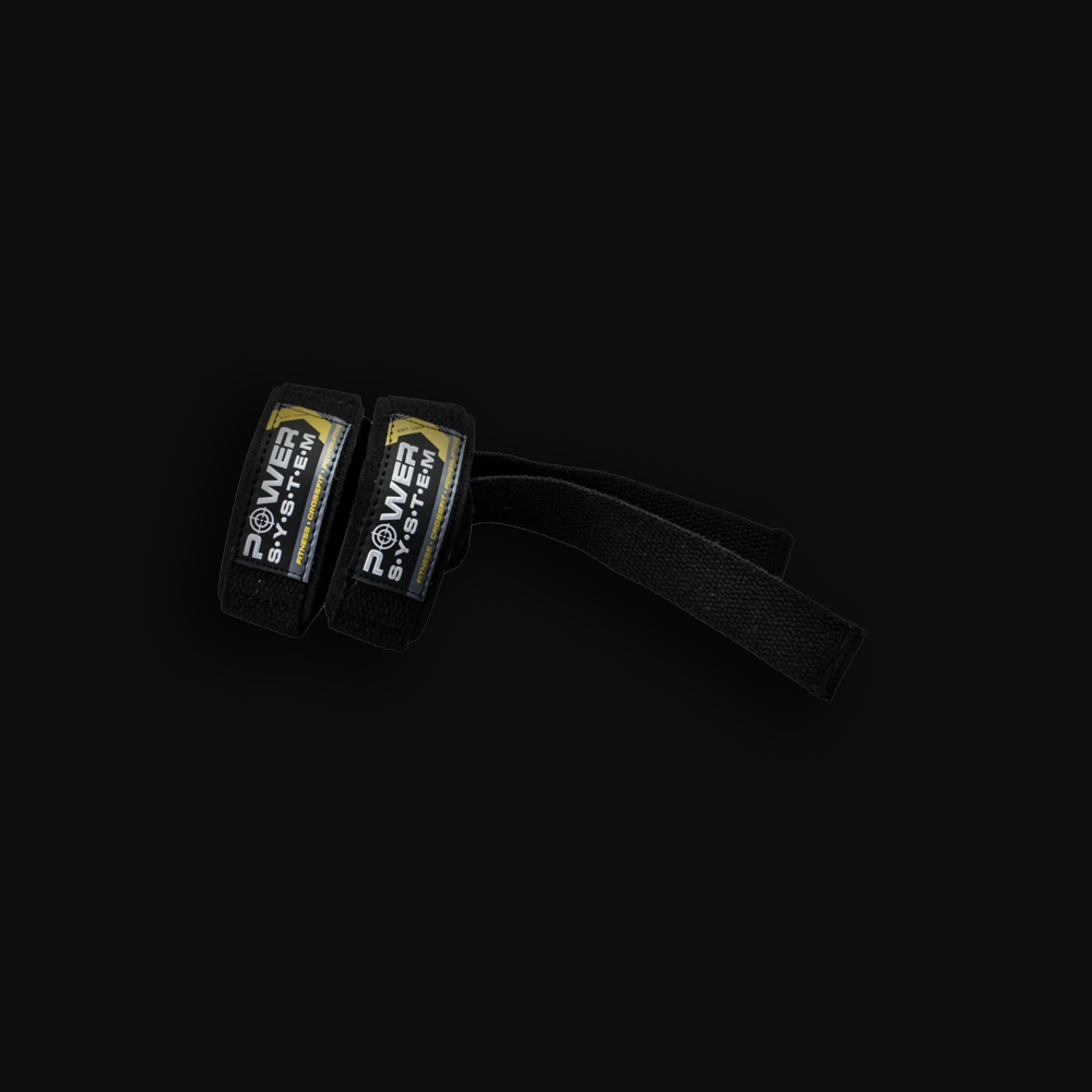 Лямки для тяги Power Straps PS-3400 - Чорний Жовтий