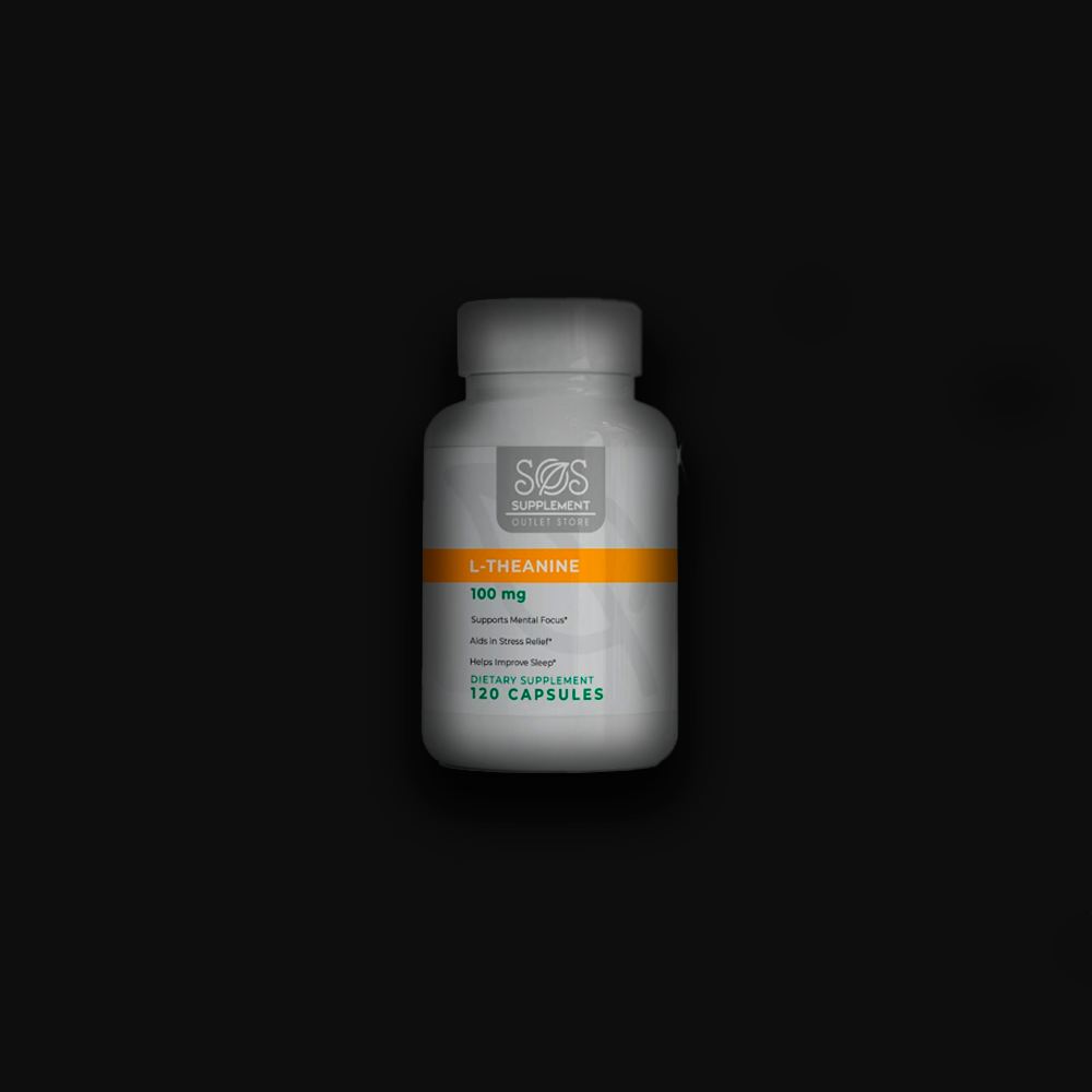 Supplement Outlet Store L-Theanine 100 mg - 120caps