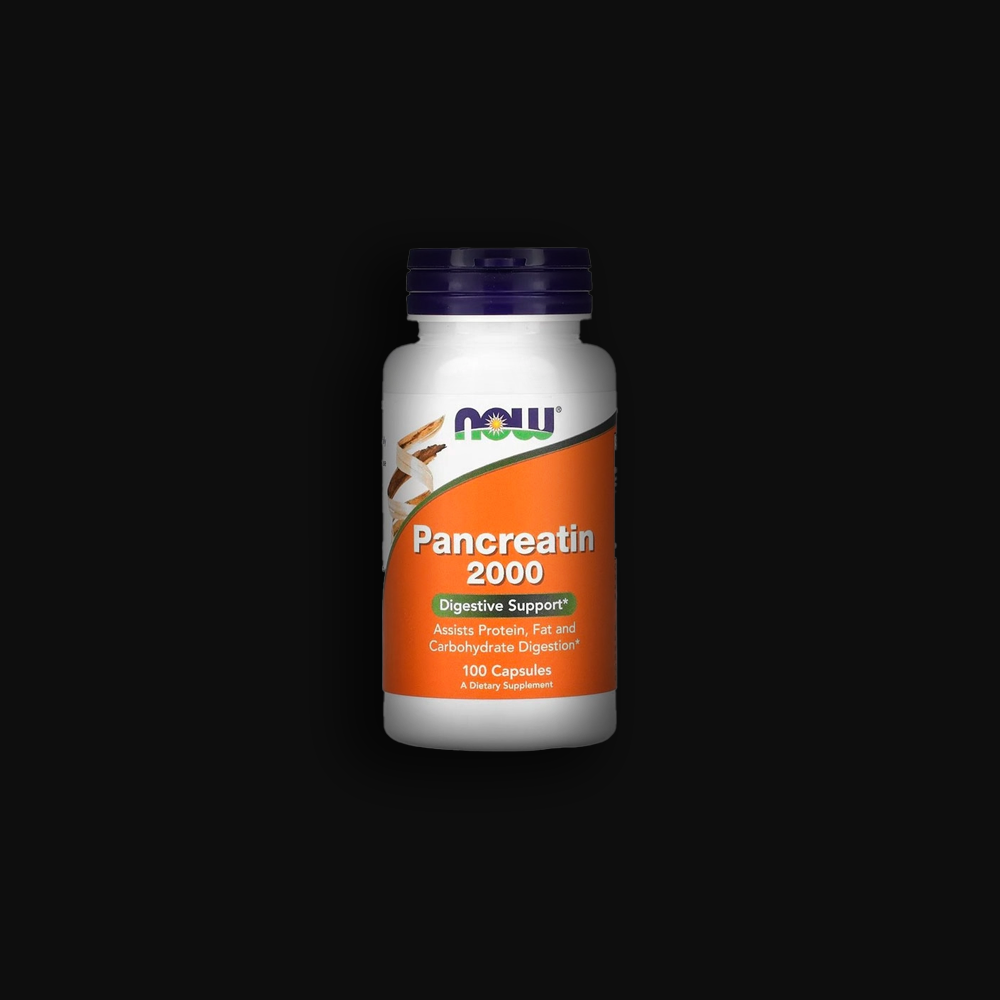 NOW PANCREATIN 2000mg - 100caps