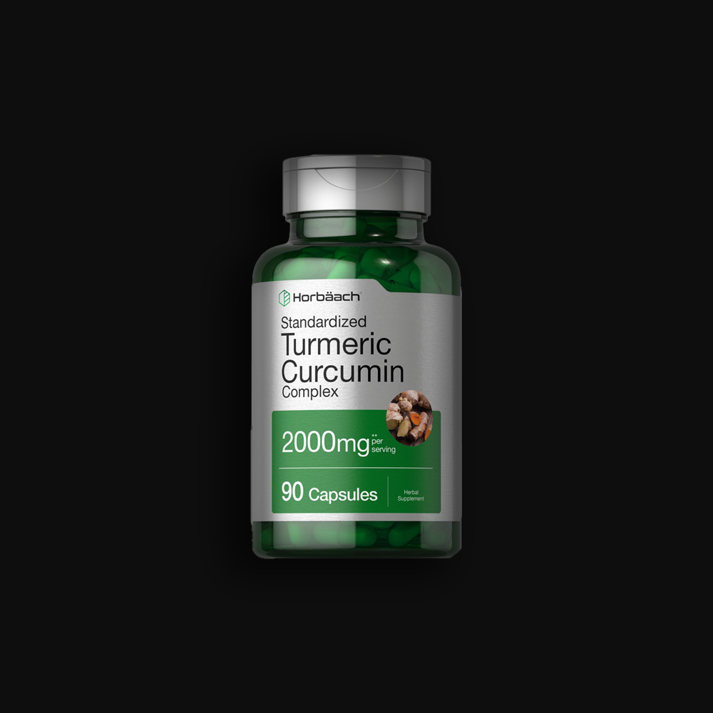 Horbaach Turmeric Curcumin 2000mg | 250 Capsules