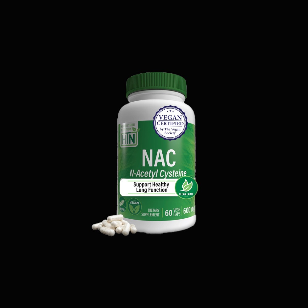 True Health N-Acetyl L-Cysteine NAC 600mg - 60vegcaps