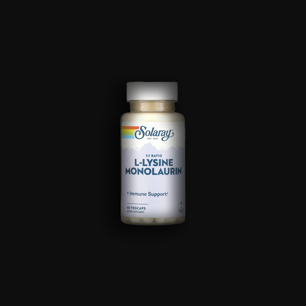Solaray L-Lysine Monolaurin 1:1 - 60caps