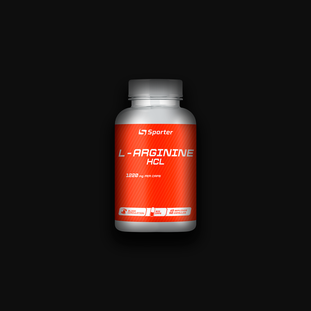 Sporter L-Arginine HCL - 90caps