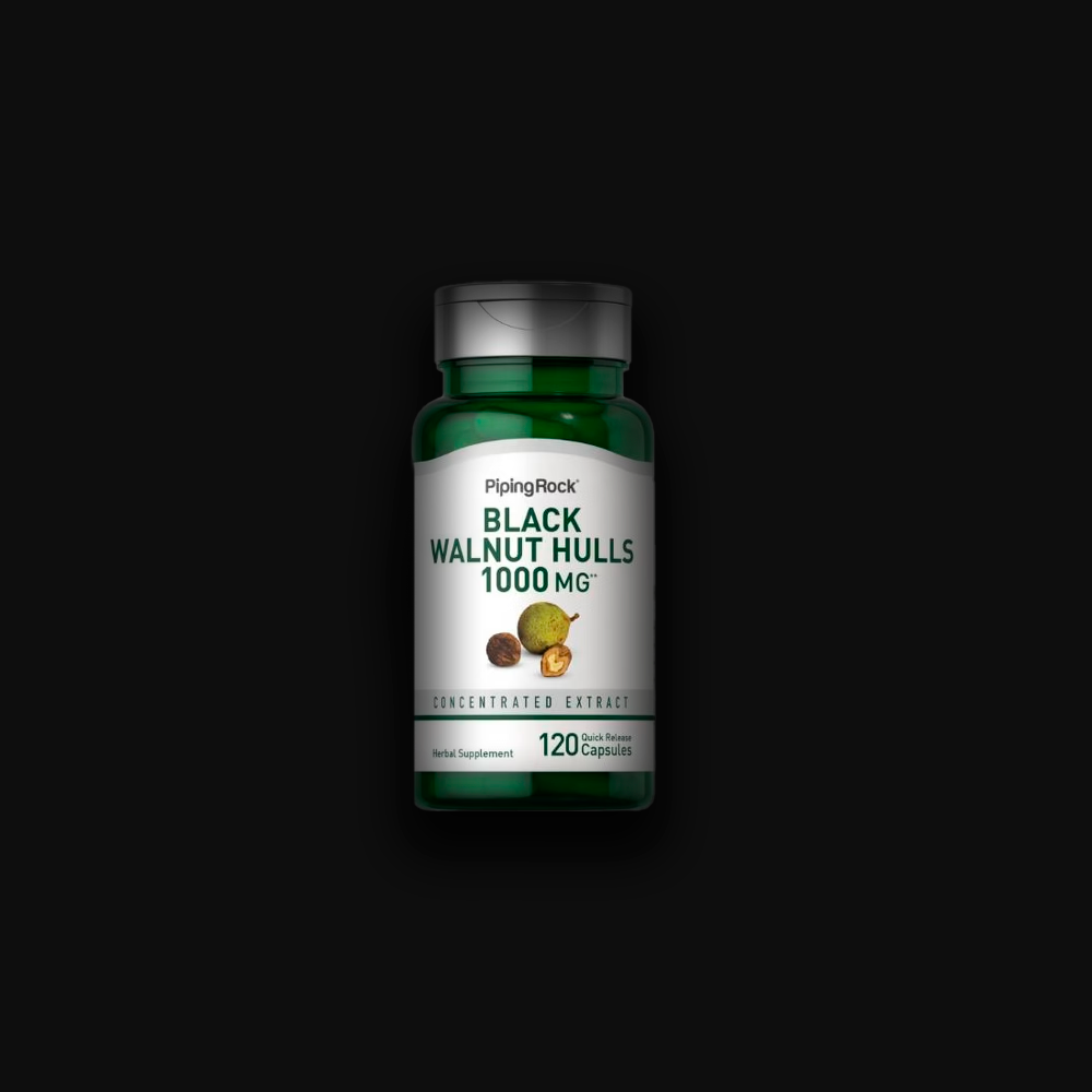 Piping Rock Black Walnut Hulls 1000 mg - 120 caps