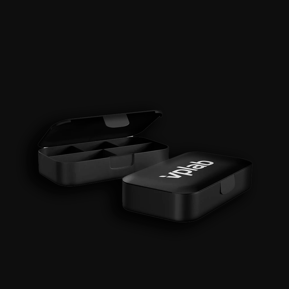 VPLAB Pill case - Pill Master Black