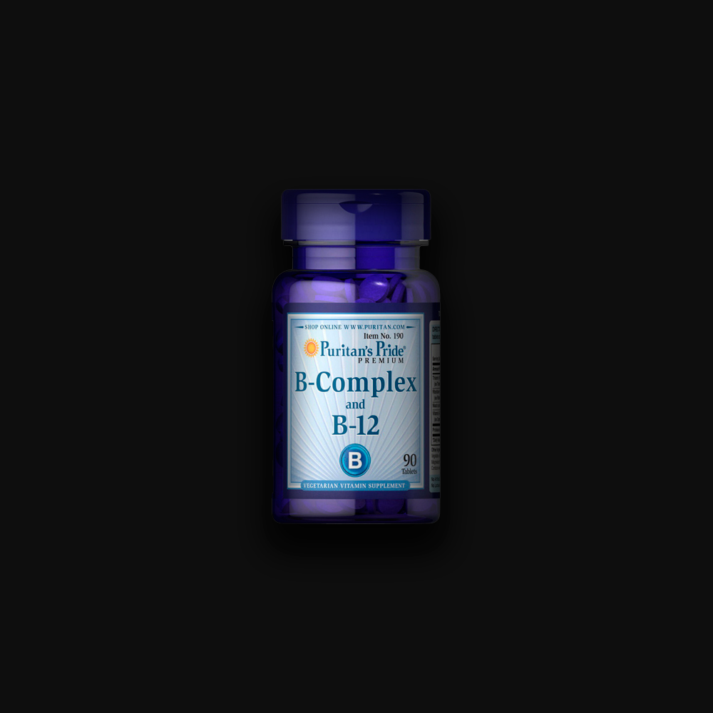 Puritan's Pride B-Complex B-12 - 90tabl