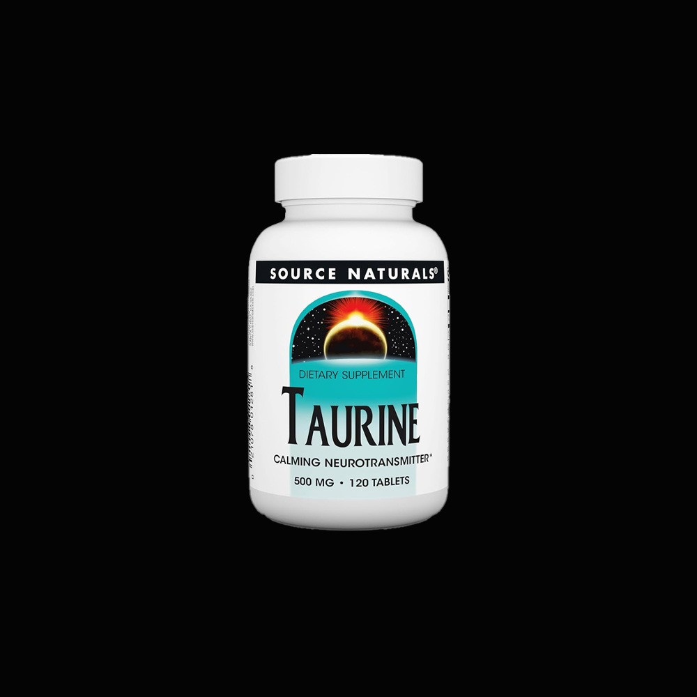 Source Naturals Taurine 500 mg, 120 tablets