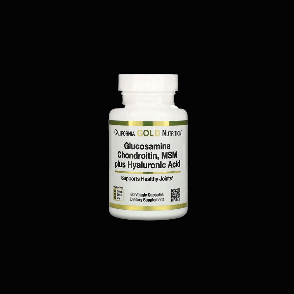Glucosamine Chondroitin MSM Plus Hyaluronic Acid 60 caps