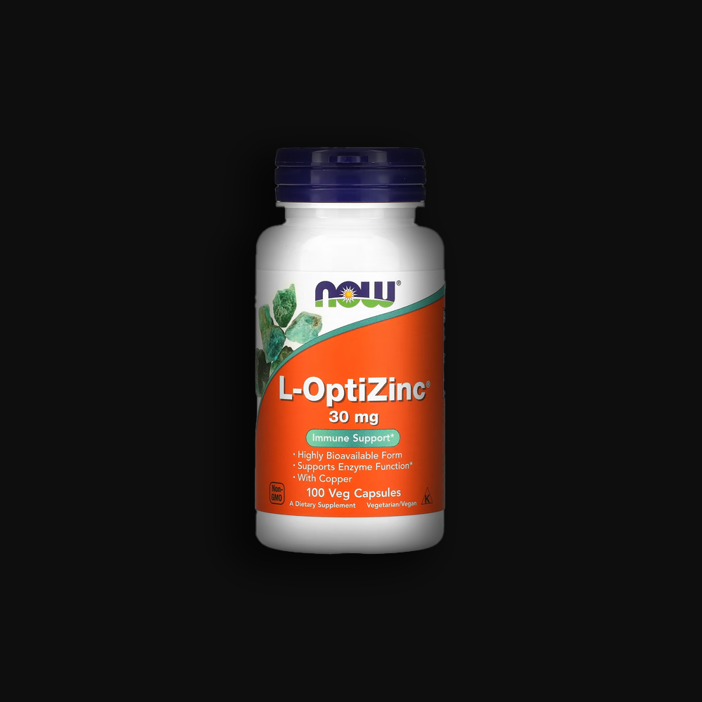 NOW L-Optizinc 30mg - 100 vcaps