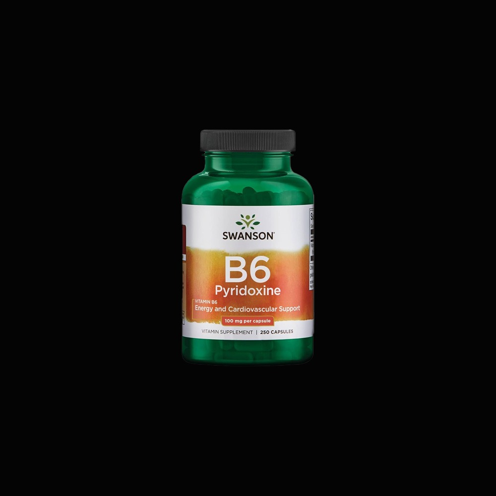 Swanson B6 Pyridoxine 100 mg - 250caps