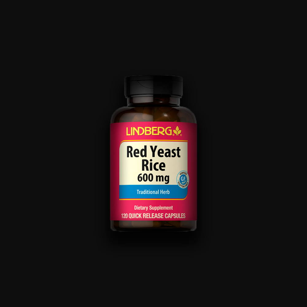 Lindberg Red Yeast Rice 600 mg, 120 capsules