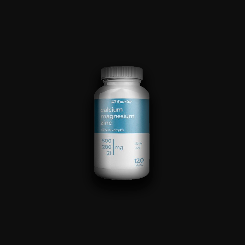 Sporter Cal mag Zinc MAX - 120 capsules