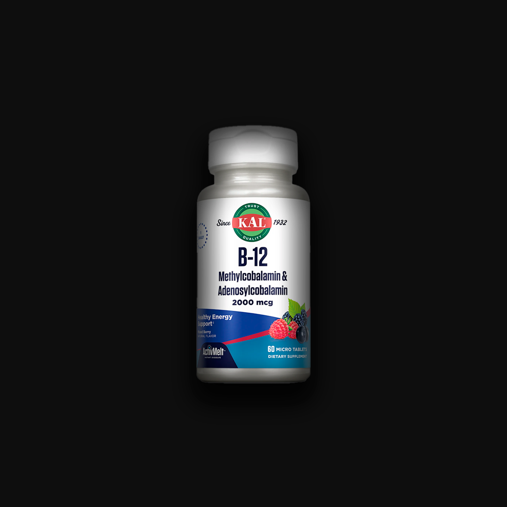 KAL B-12 2000 mcg - 60 caps