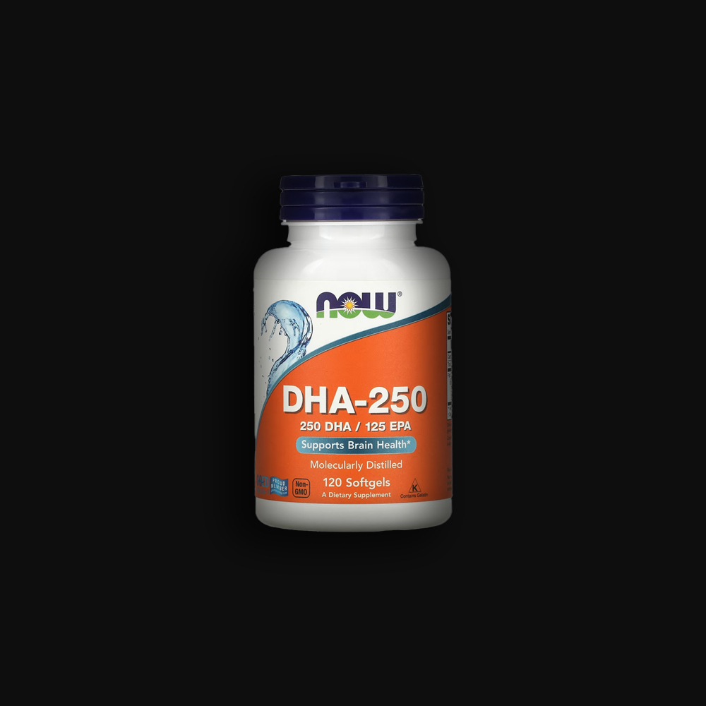 NOW FOODS DHA-250mg - 120softgels