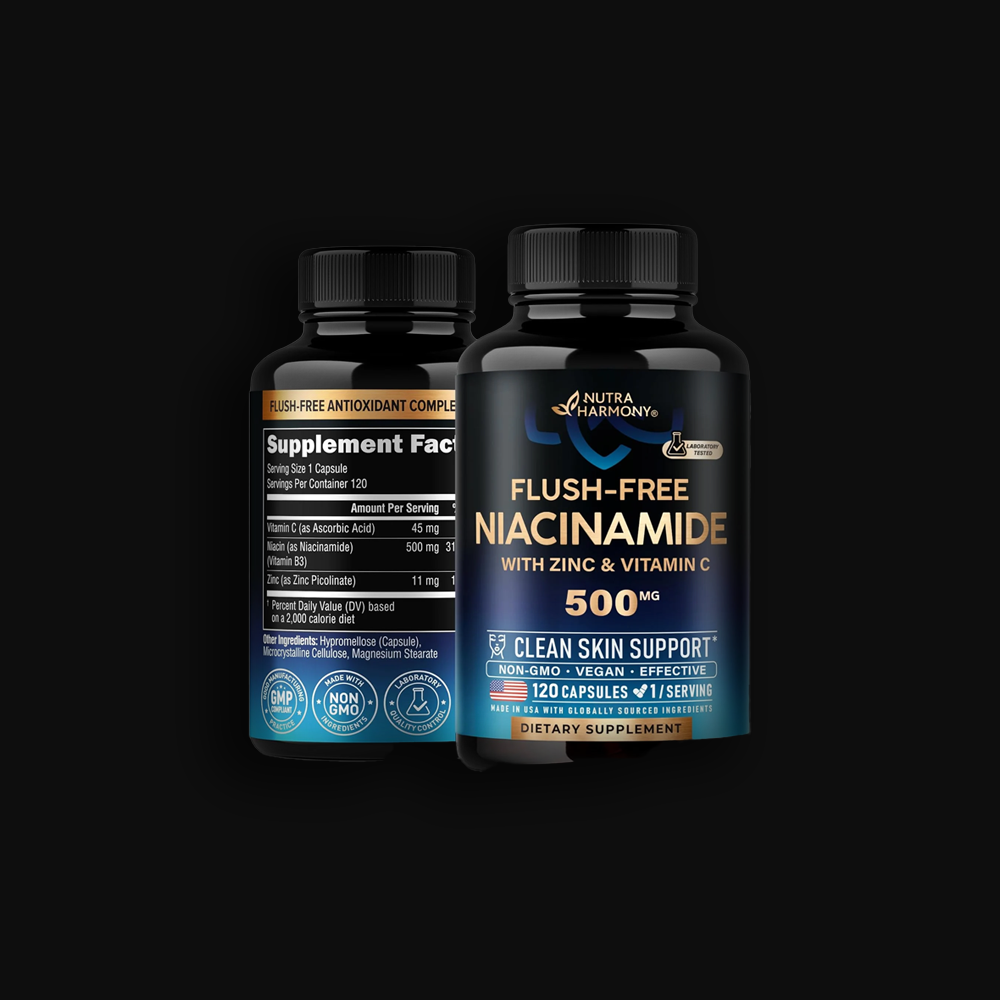 Nutra Harmony Niacinamide 500 mg 120 caps