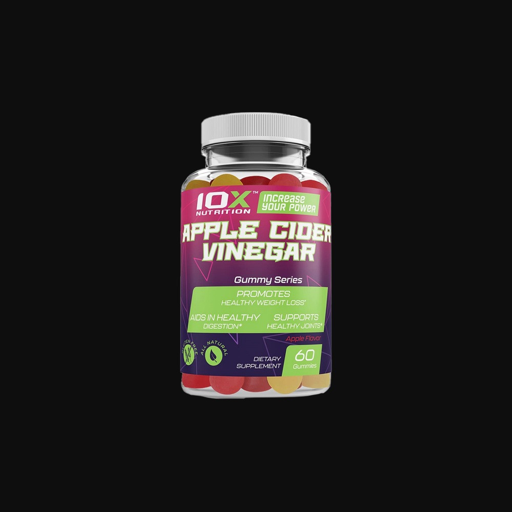 10X Nutrition Apple Cider Vinegar - 60gummi