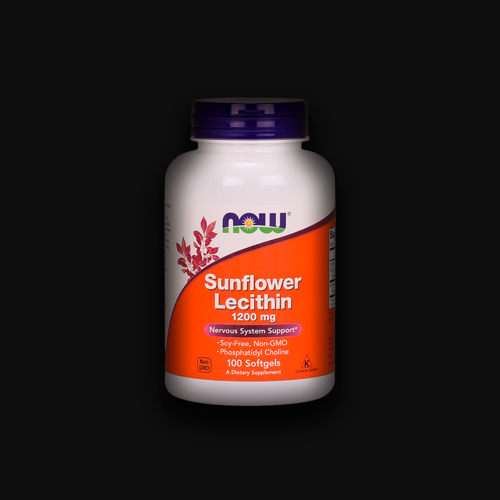NOW Sunflower Lecithin 1200mg - 200 sgels