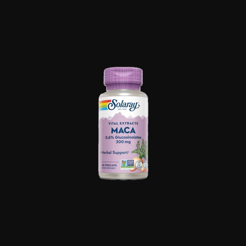 Solaray Maca Root Extract 300mg 60 vcaps