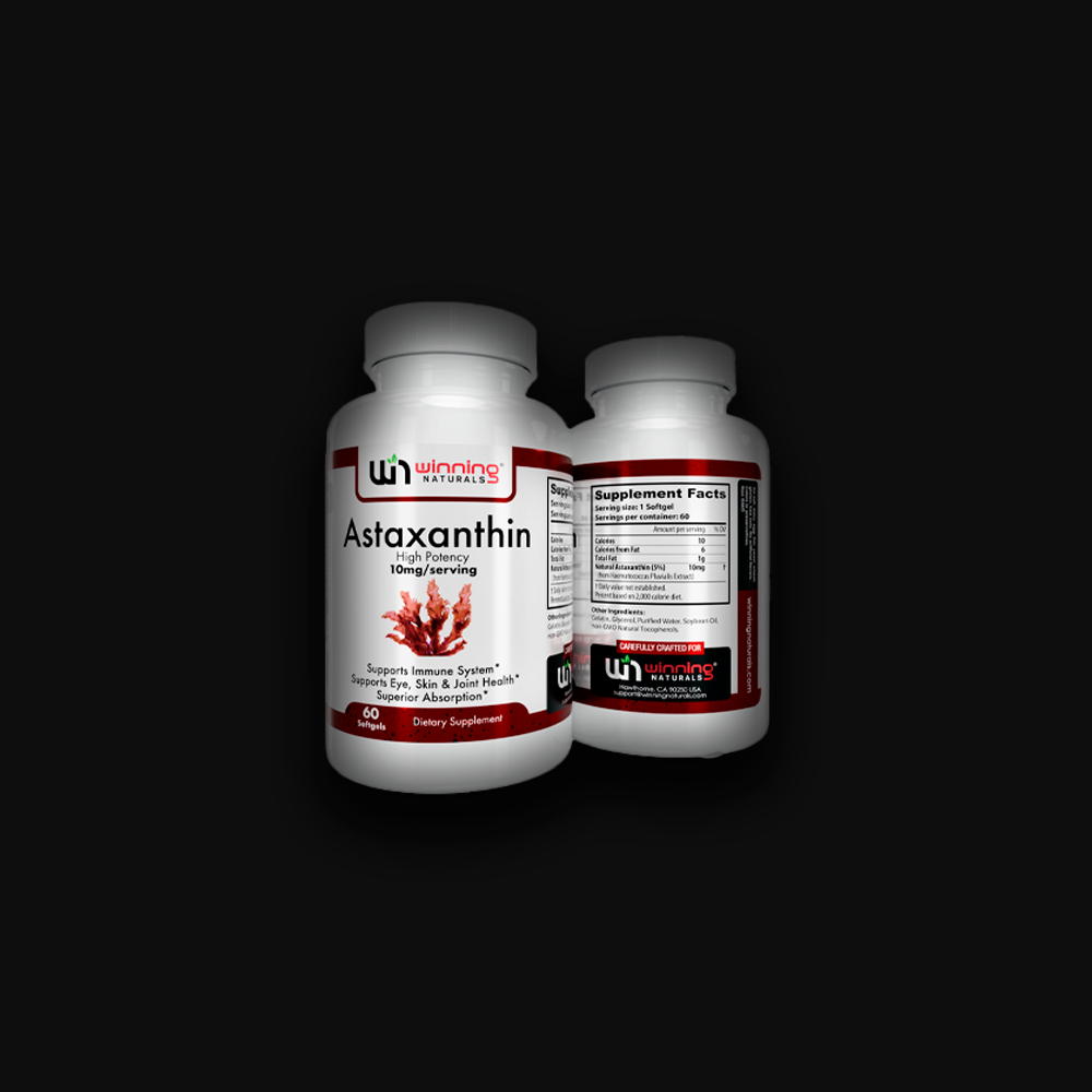 Winning Naturals Astaxanthin 10 mg - 60caps