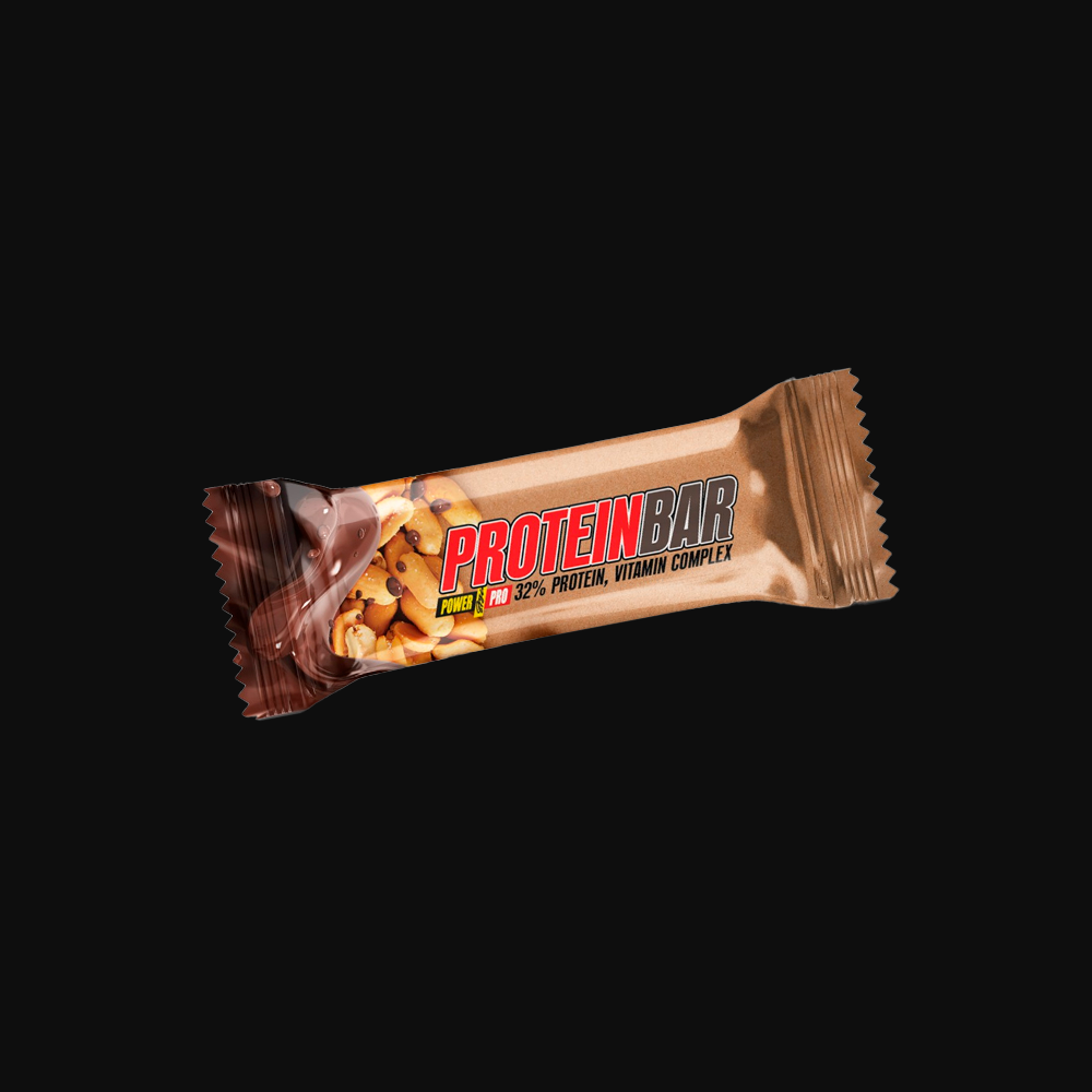 Power Pro Protein Bar з арахісом та карамеллю,60г          