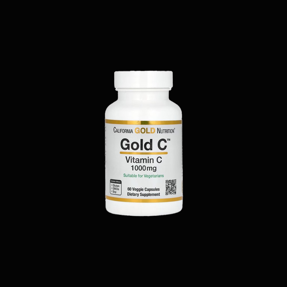 California GOLD Nutrition Vitamin C 1000mg - 60vegcaps