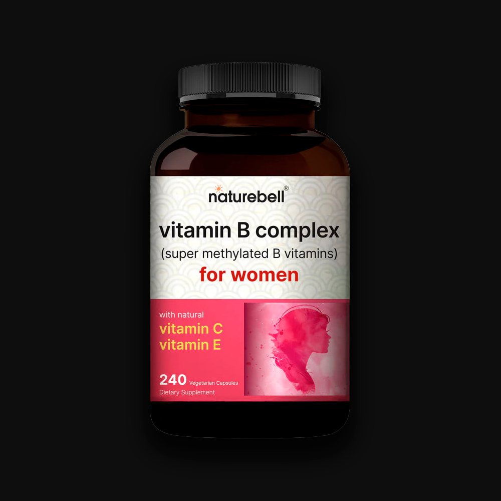 NatureBell Vitamin B Complex for women with C, E - 240caps