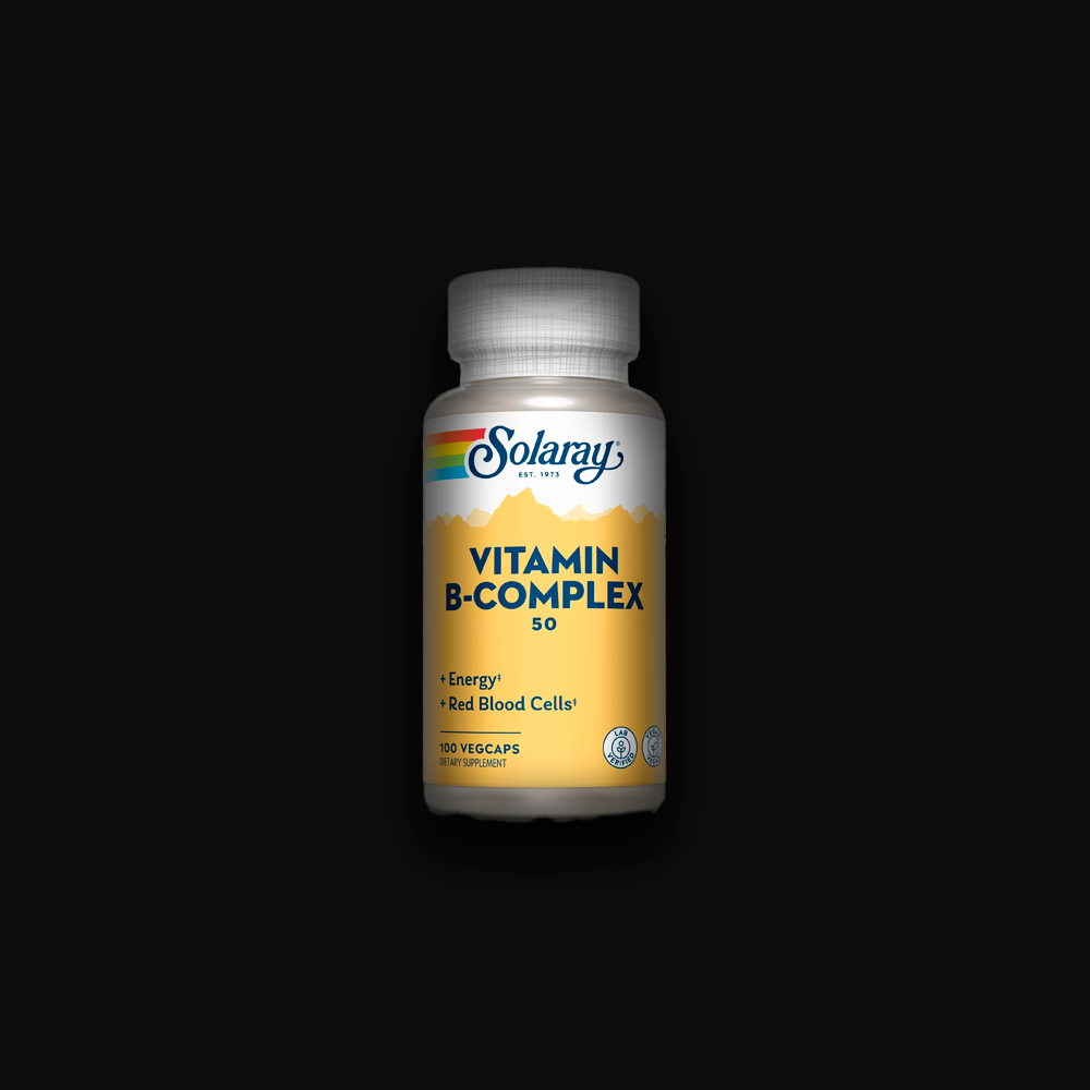 Solaray Vitamin B-Complex 50 50mg - 100caps