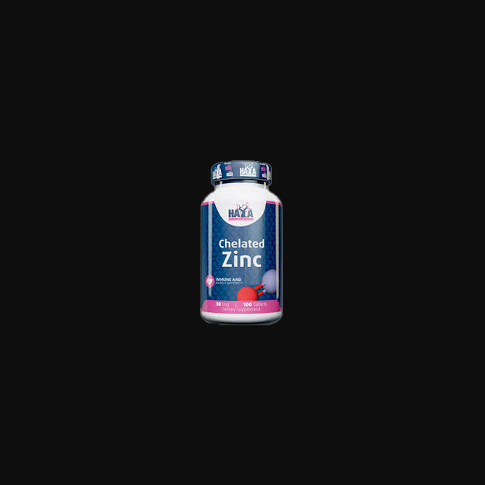 Haya Labs Zinc Bisglycinate 30mg - 100tabl