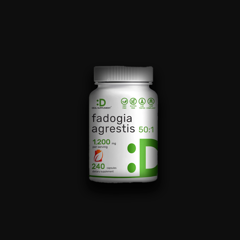 DEAL SUPPLEMENT Fadogia Agrestis 1200 mg - 240 caps