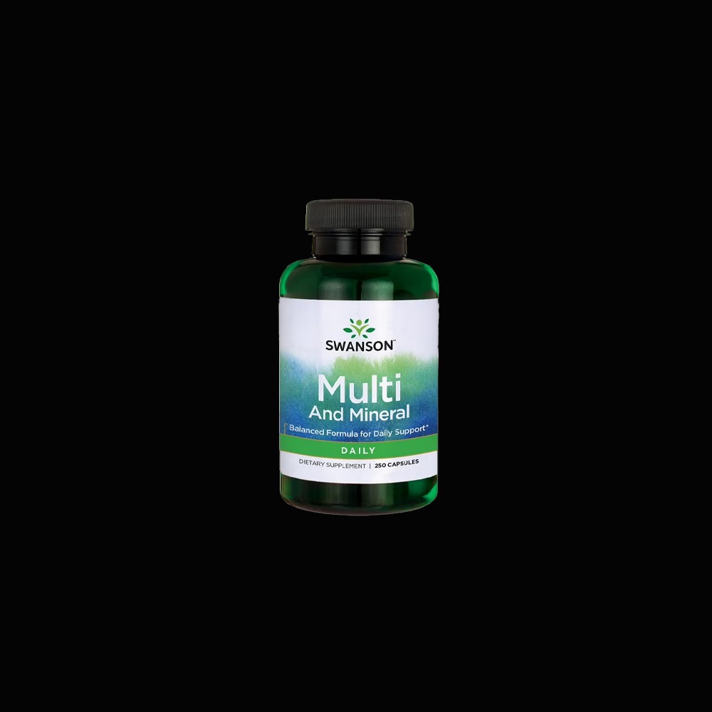Swanson Daily Multivitamin and Mineral - 250caps