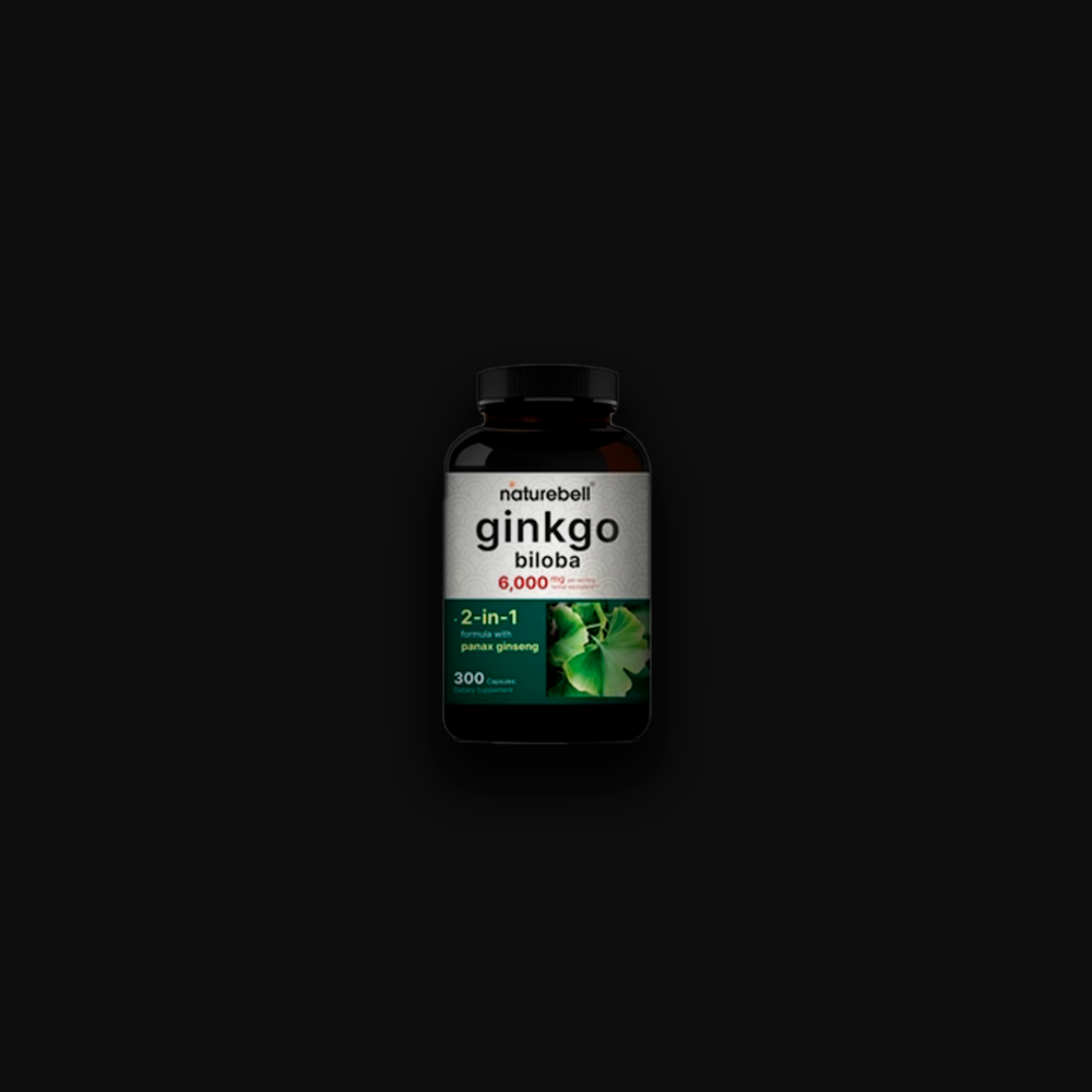 NatureBell Ginkgo Biloba 6000 mg - 300 caps