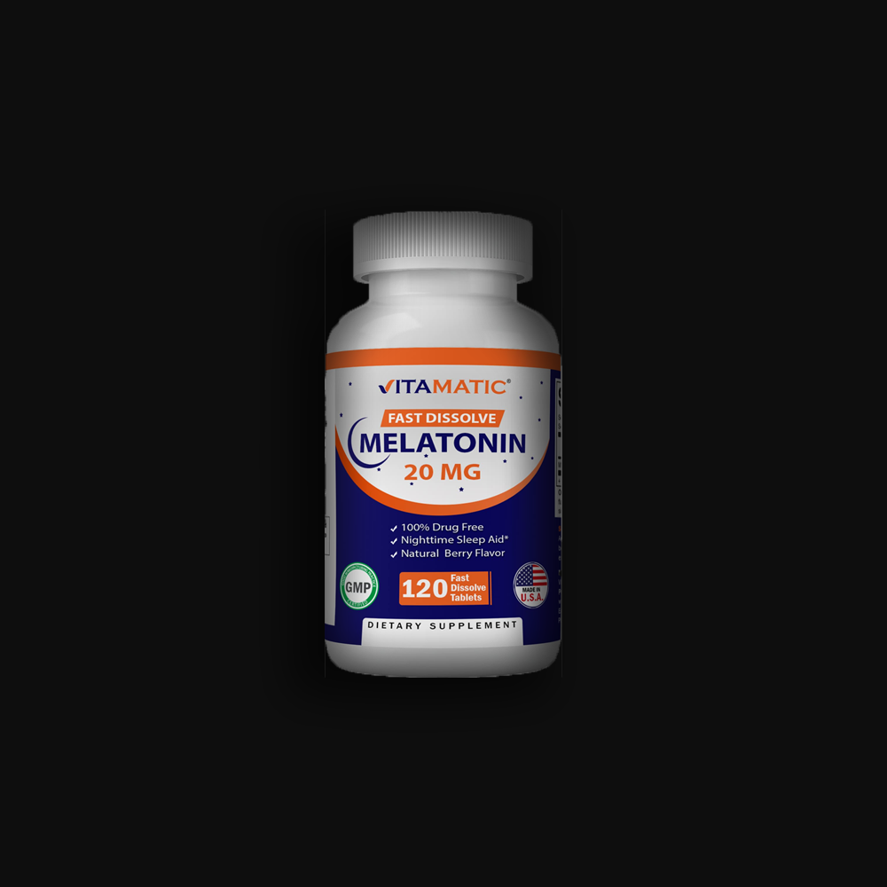 VitaMatic Melatonin 20mg - 120 caps