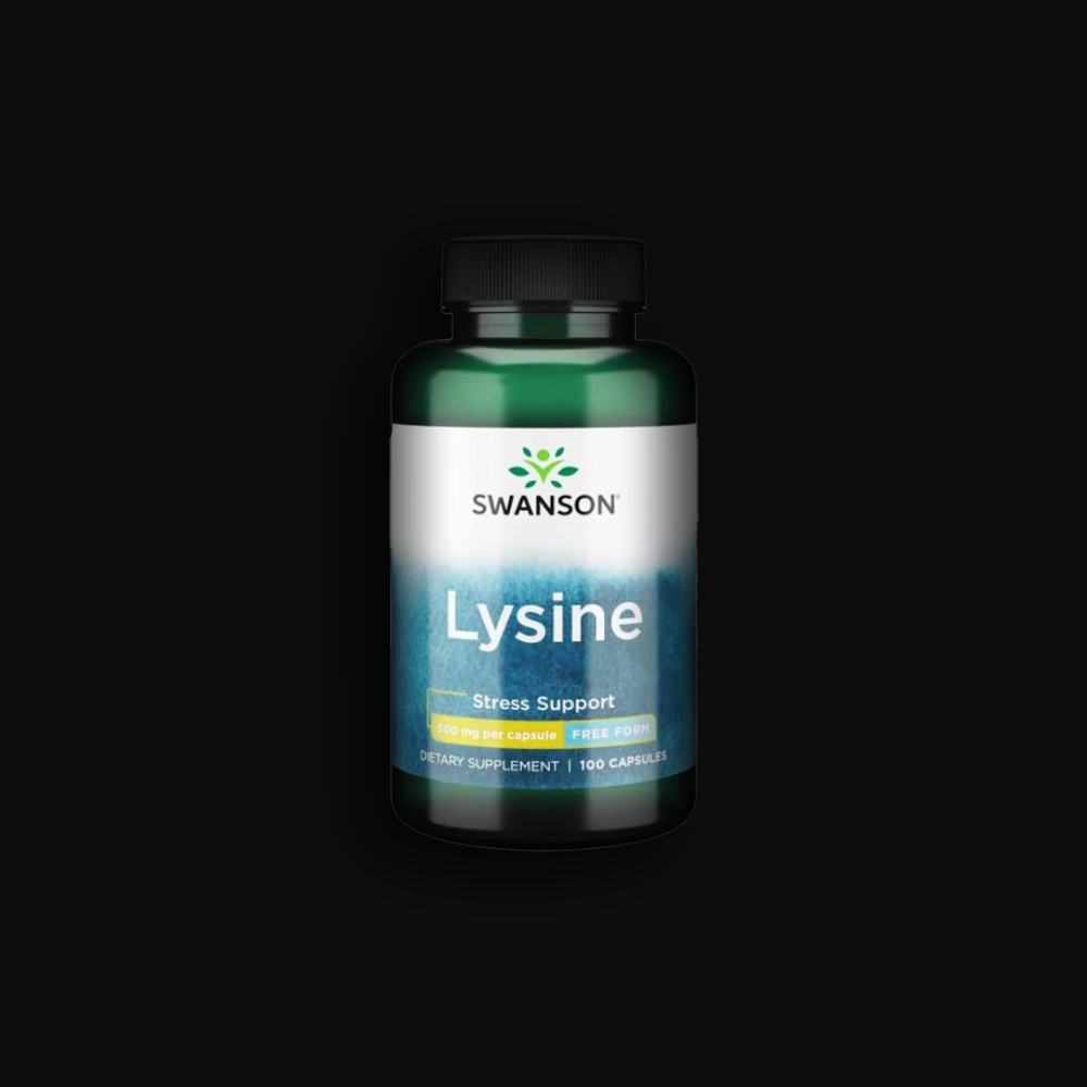 Swanson L-Lysine 500mg - 100caps