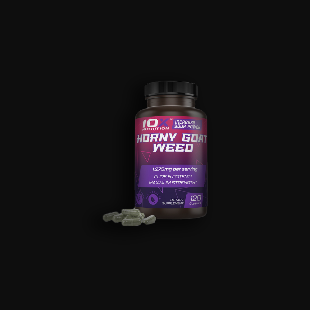 10X HORNY GOAT WEED - 120 caps