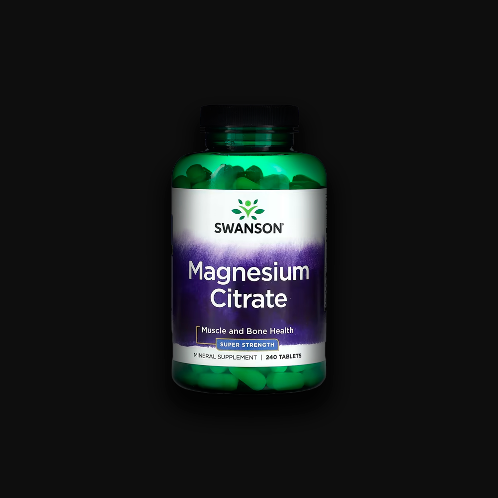 Swanson Magnesium Citrate, 240 tablets