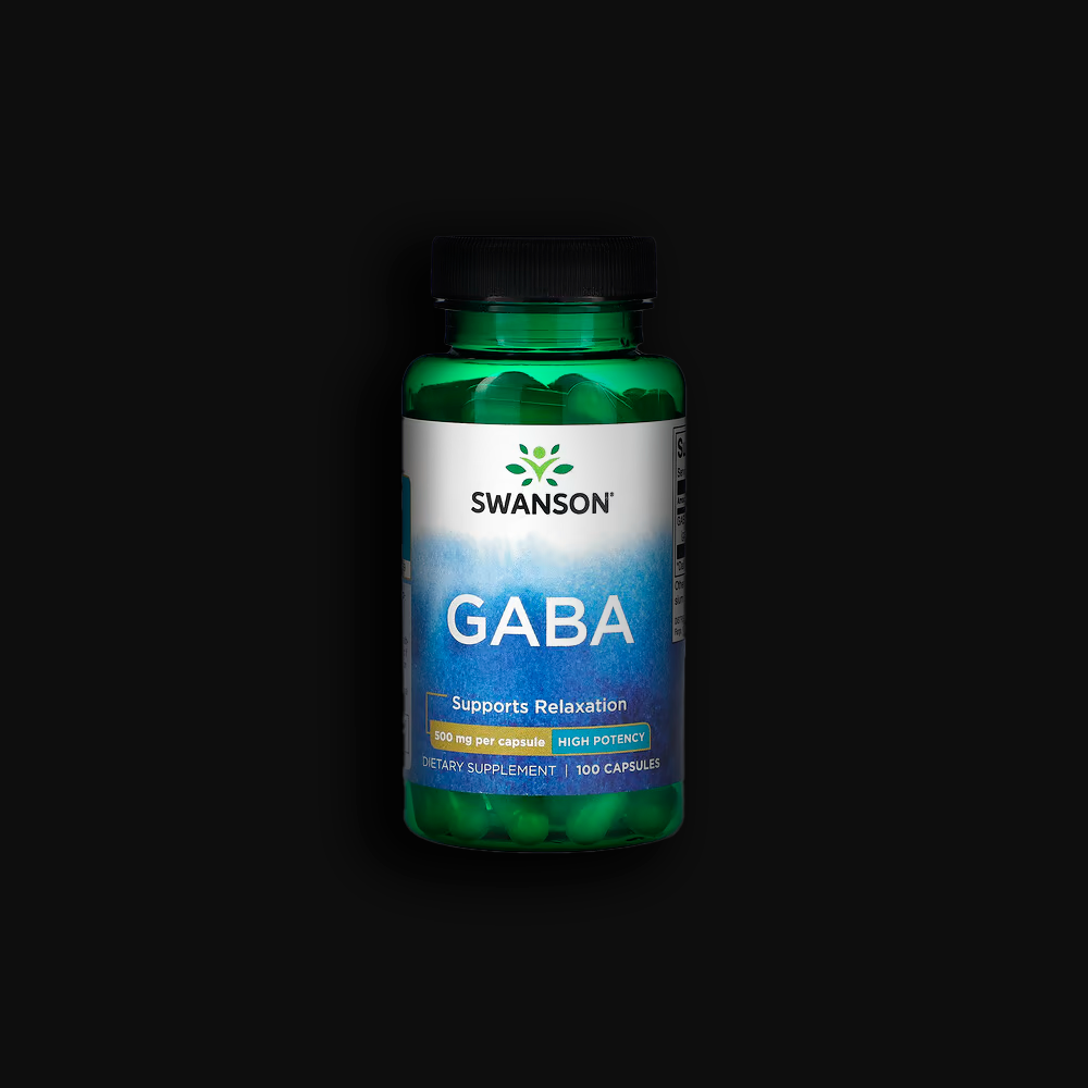Swanson GABA 500 mg -100caps