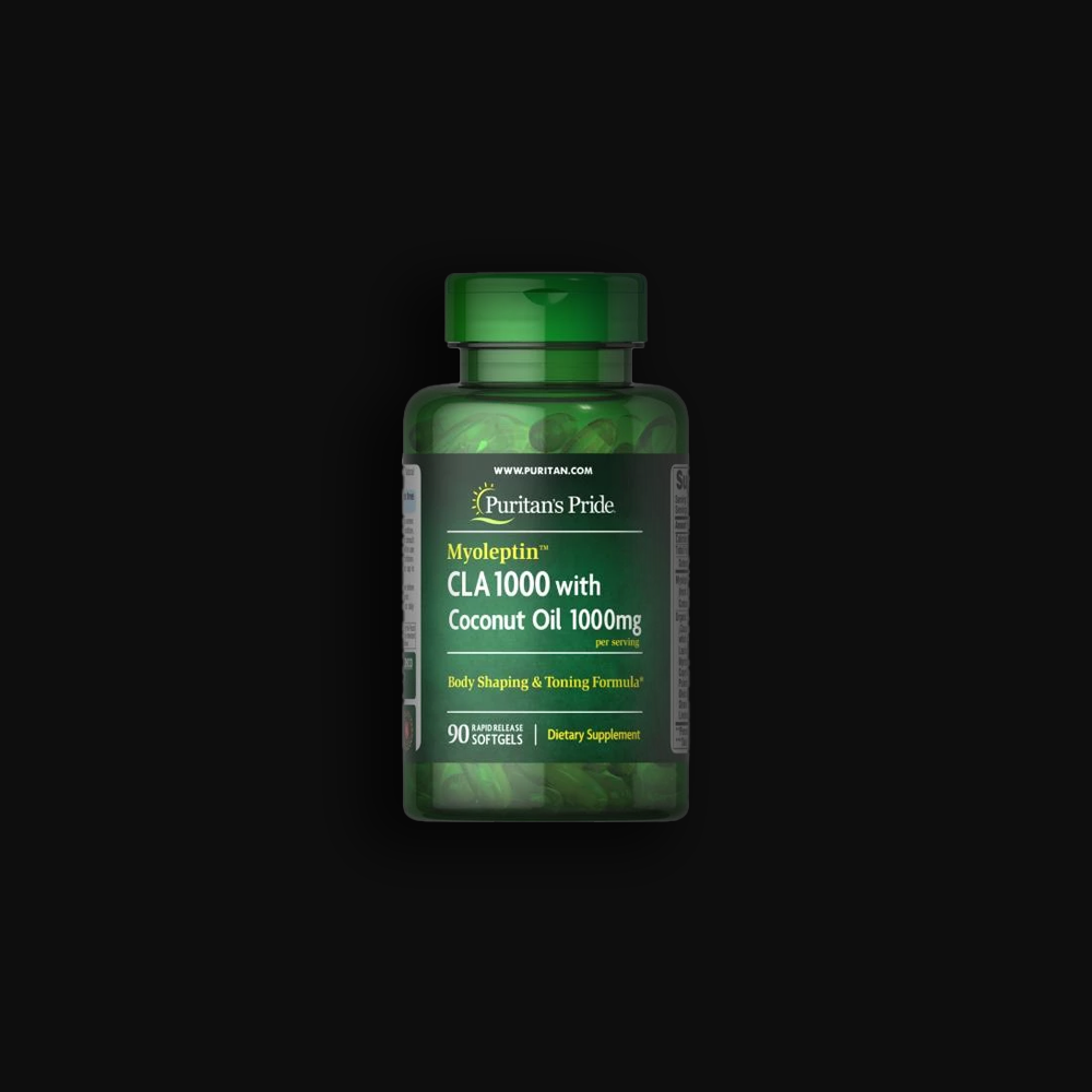 Puritan's Pride Myoleptin CLA 1000 мг +Coconut Oil 1000mg - 90 caps