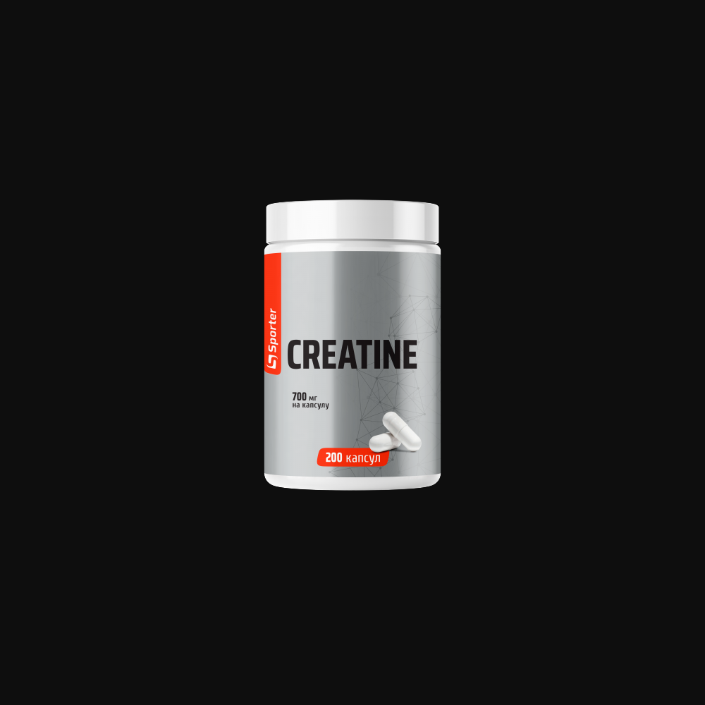 Sporter Creatine Monohydrate 500mg - 200caps