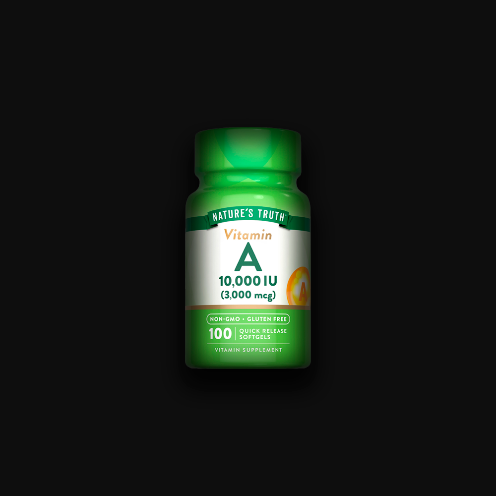 Nature's Truth Vitamin A 3000 mcg (10.000 IU) - 100 softgels
