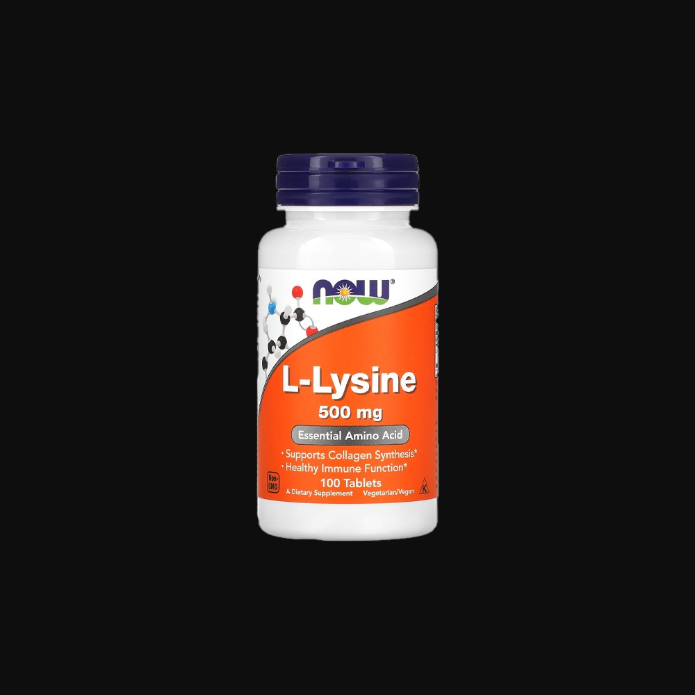 NOW L-Lysine 500 mg - 100 tabs