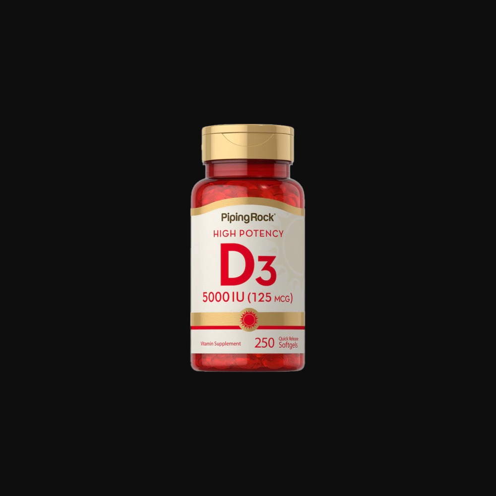 Piping Rock High Potency Vitamin D3 250mcg - 100softgel