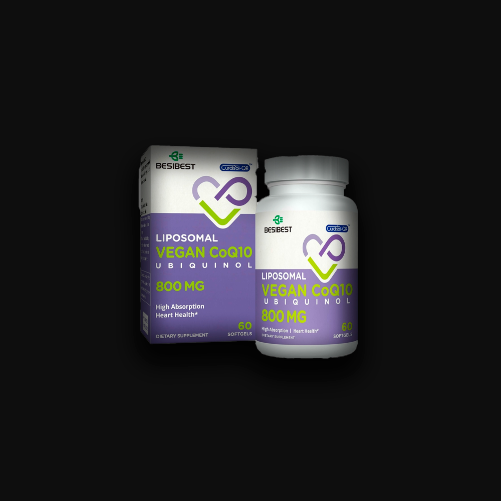 Besibest Liposomal Vegan Ubiquinol 800 mg - 60 softgels
