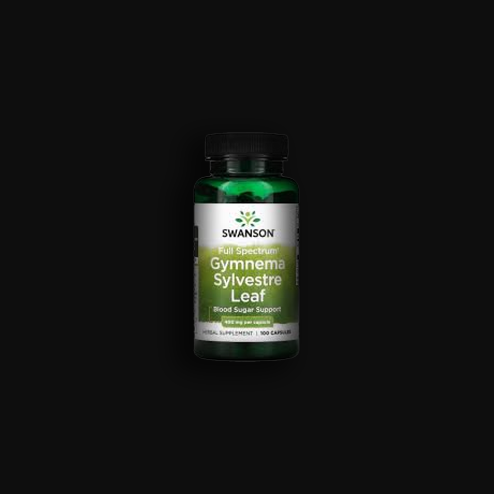 Swanson Gymnema Sylvestre Leaf 400 mg Blood Sugar Support, 100 capsules