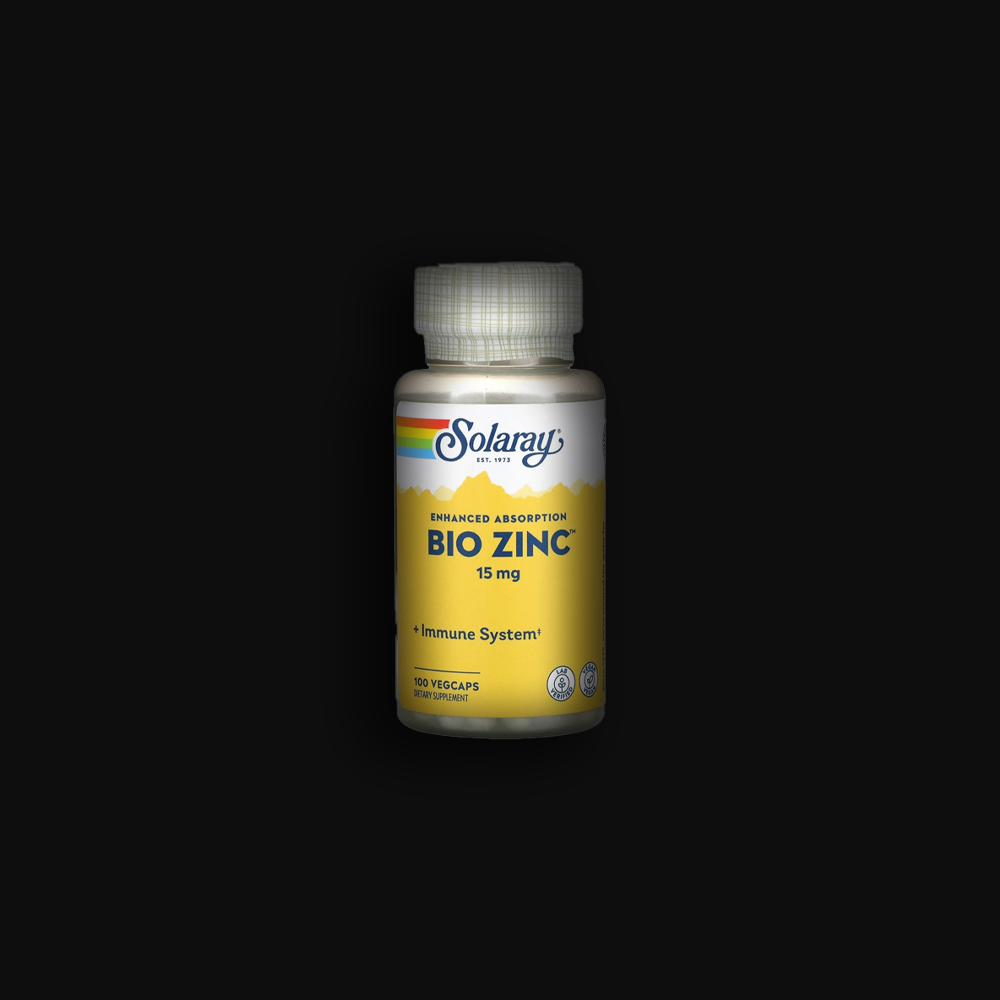 Solaray Bio Zinc 15 mg - 100 caps